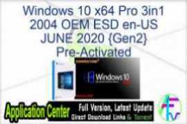 Windows 10 X64 Enterprise 2004 OFF19 en-US JUNE 2020 {Gen2}
